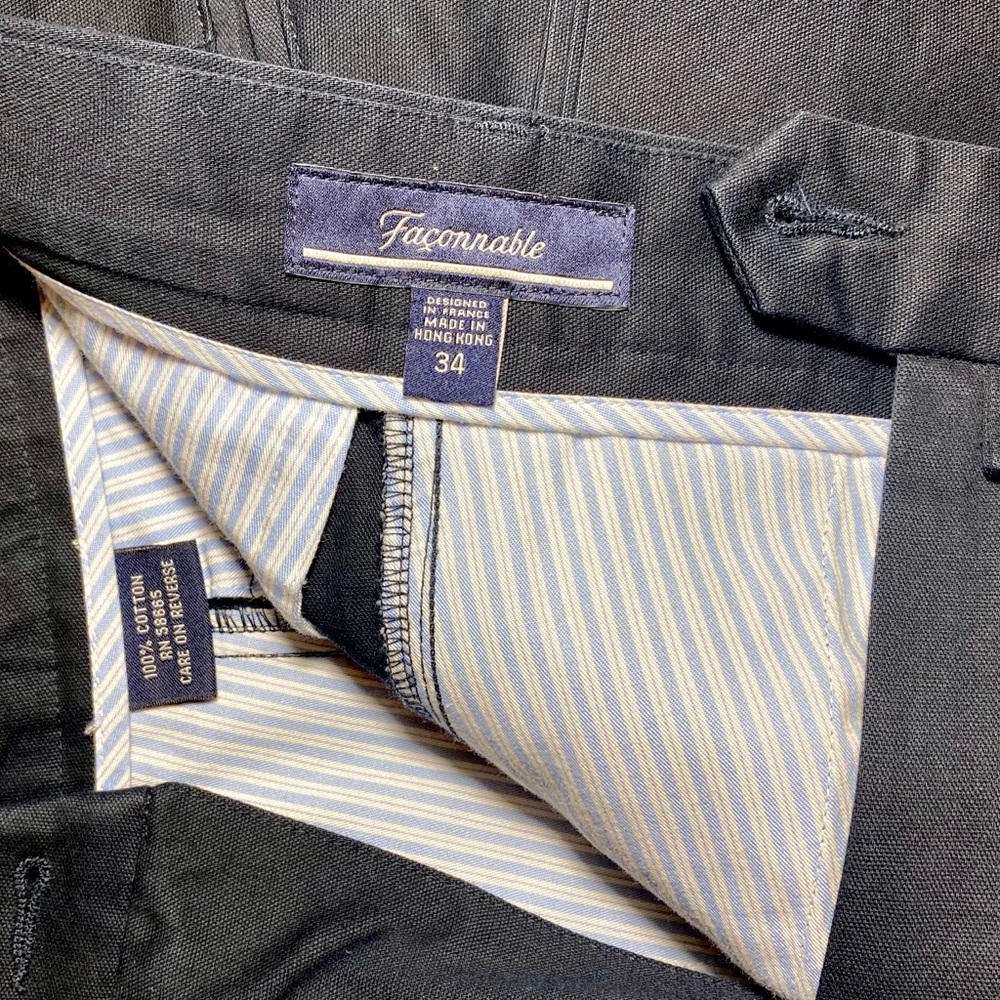 Men’s Faconnable Slacks - Picture 2 of 2
